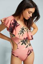 Derek Lam One-shoulder One-piece Swimsuit
