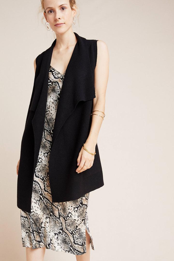 Moth Virginia Longline Knit Vest