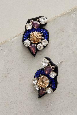 Mignonne Gavigan Gabby Blue Cluster Earrings