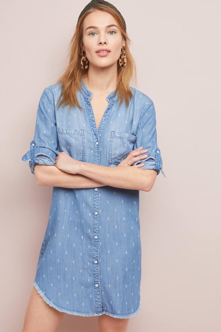 Cloth & Stone Bernardino Chambray Shirtdress
