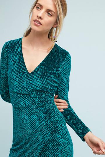 Black Halo Proserpina Wrap Dress