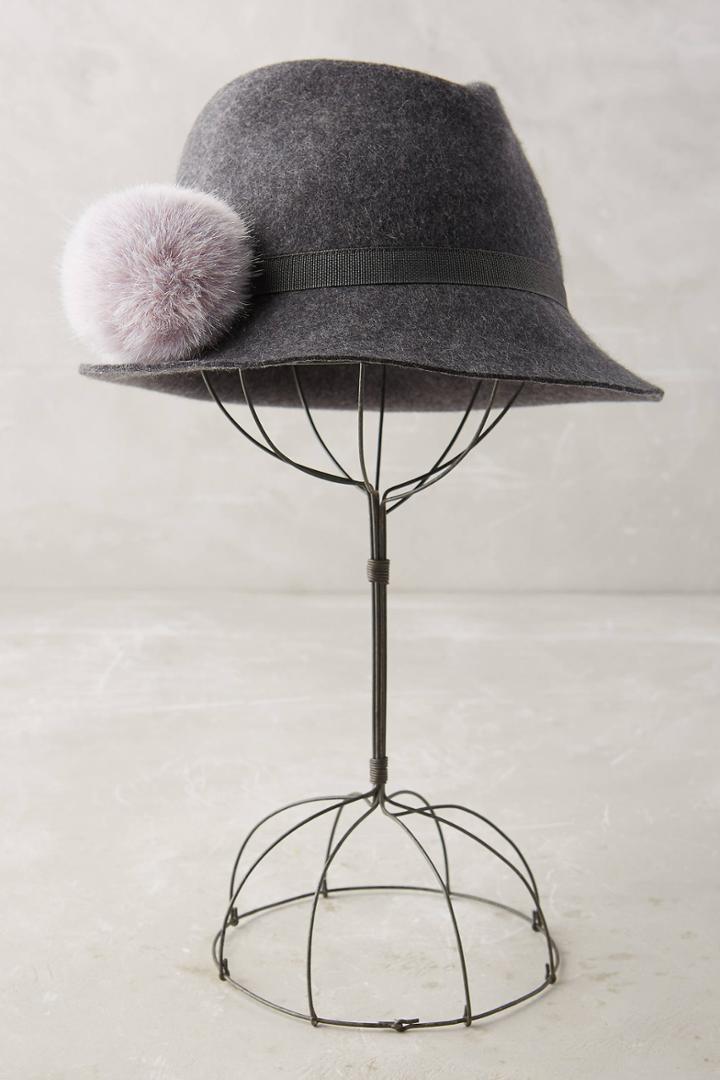 Anthropologie Catelle Wool Fedora