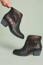 Antelope Metallic Colorblock Brush Booties