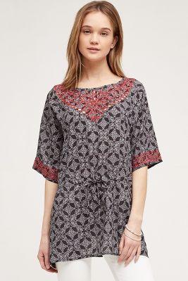 One.september Euphemia Peasant Top