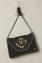 Anthropologie Isabella Beaded Velvet Bag