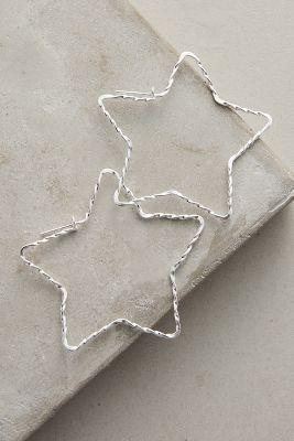 Anthropologie Stellar Hoops