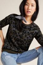 Anthropologie Ethan Camo Sweater