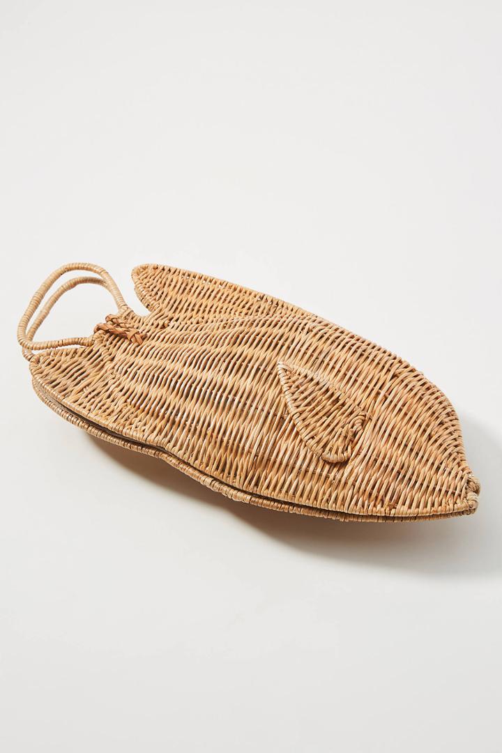 Aranaz Wicker Kona Fish Clutch