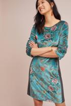 Aldomartins Floral Velvet Dress