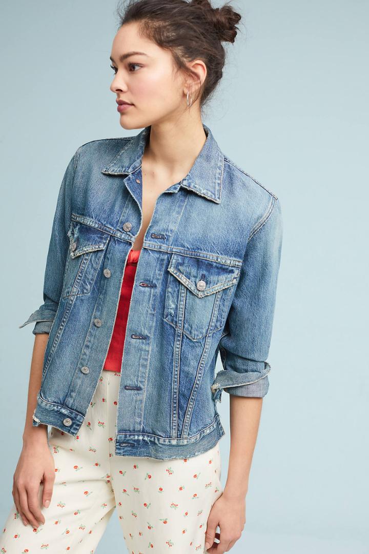 Citizens Of Humanity Crista Denim Trucker Jacket