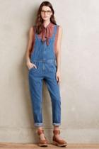 Mih Phalle Overalls Tinted Denim