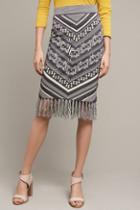 Isla Maude Knitted Stripe Skirt
