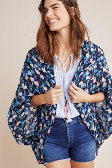 Rujuta Sheth Sofia Printed Cocoon Kimono