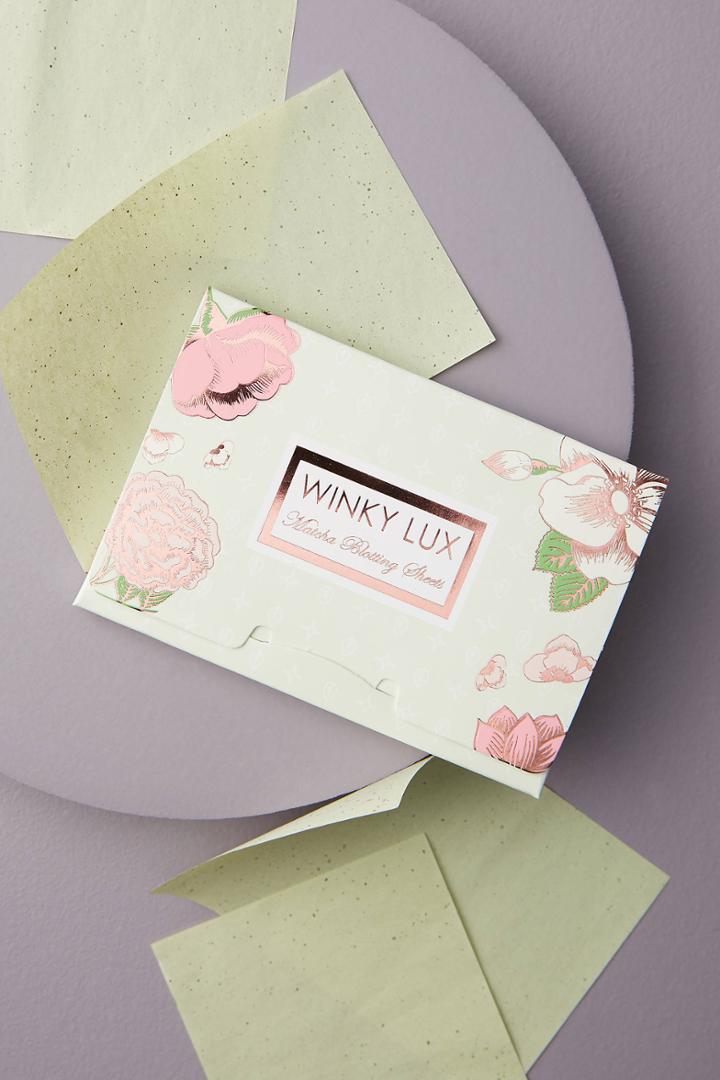 Winky Lux Matcha Blotting Sheets