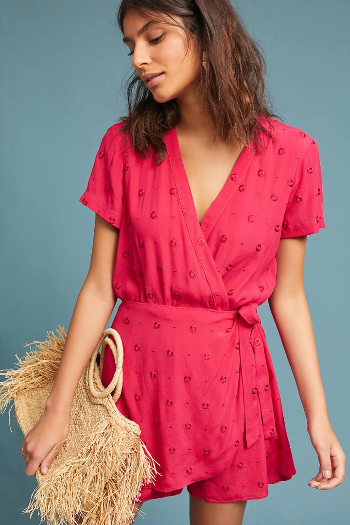 Ett:twa Greenbrier Embroidered Romper