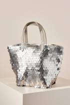 Anthropologie Emiliana Sequined Tote Bag