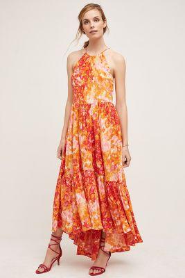Tracy Reese Sunflower Silk Dress