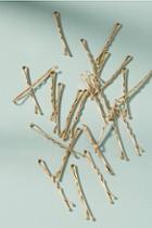 Anthropologie Glittered Bobby Pin Set