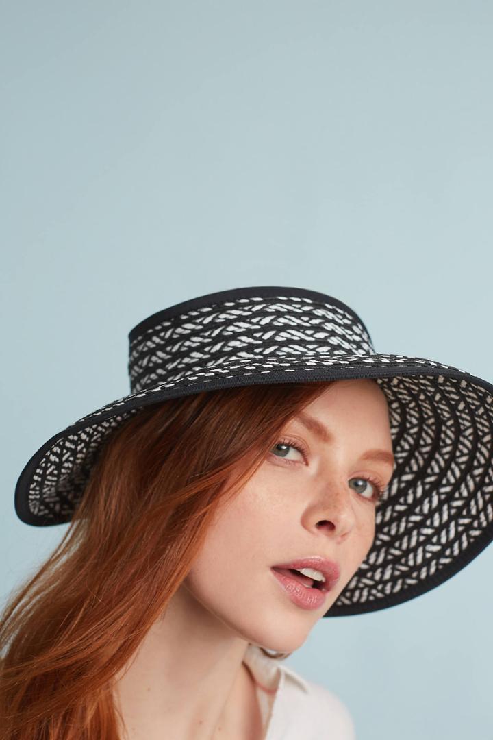 Anthropologie Chevron Visor