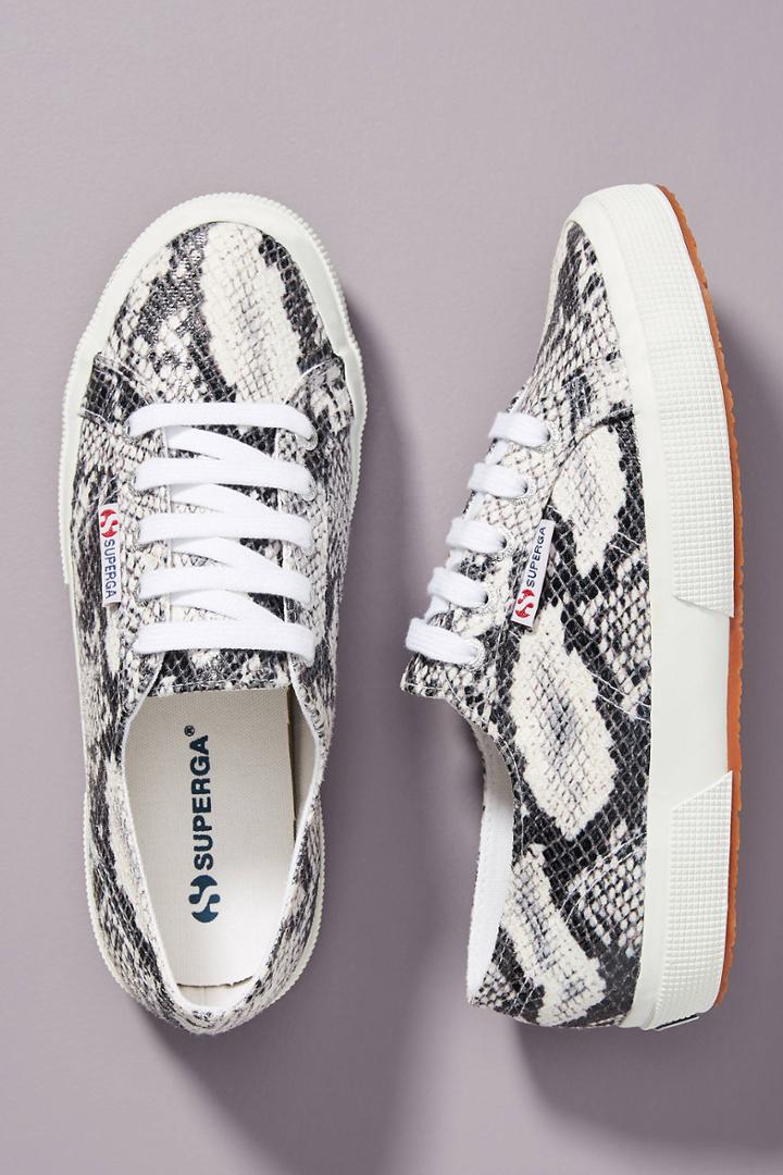 Superga Snake Low-top Sneakers