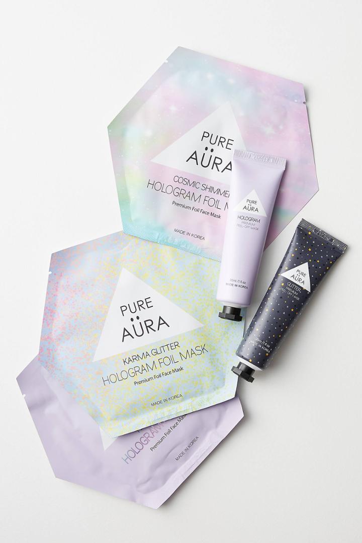Pure Aura Holographic Mask Gift Set