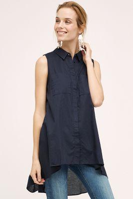 Hd In Paris Sleeveless Poplin Tunic