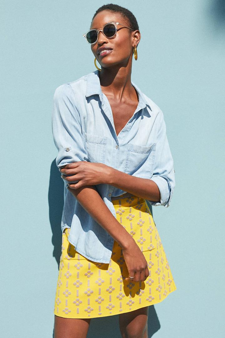 Maeve Quant Mini Skirt