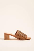 Anthropologie Lydia Woven Heeled Sandals
