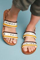 Dvlpmn+ Milkshake Embroidered Sandals