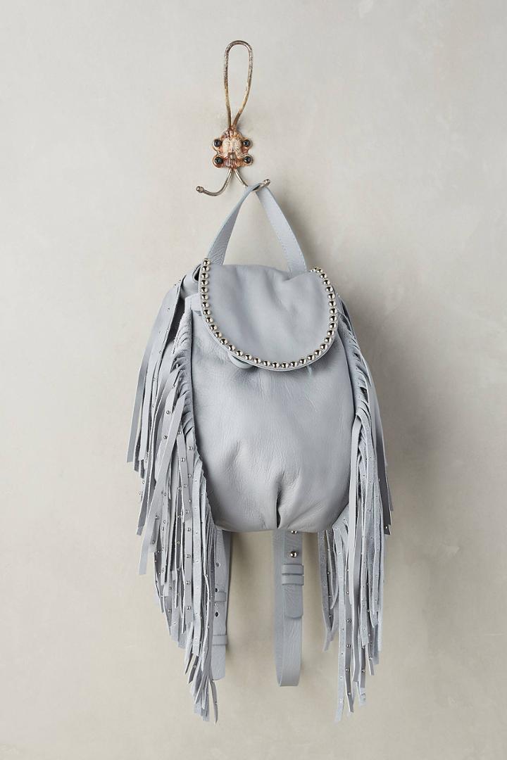 B-low The Belt Studded Fringe Backpack