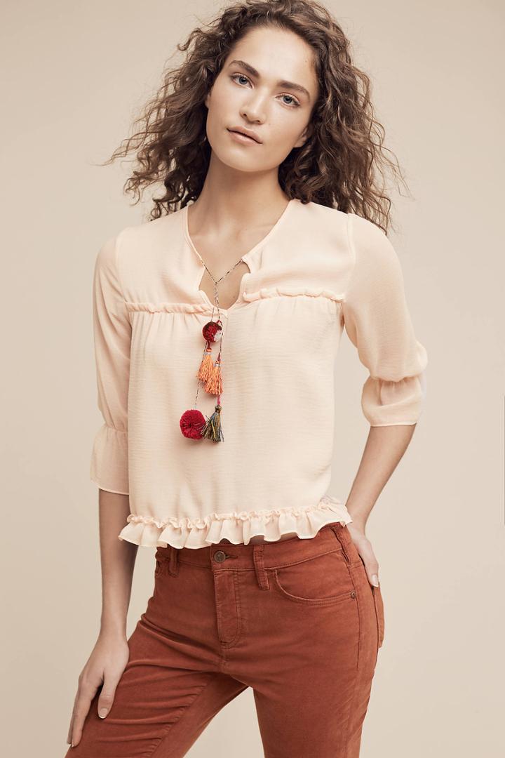 Misa Faye Tasseled Blouse