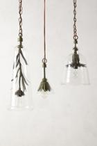 Robert Ogden Iron Petals Pendant Lamp