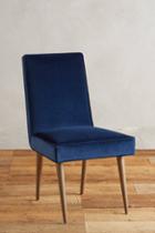 Anthropologie Velvet Zolna Chair