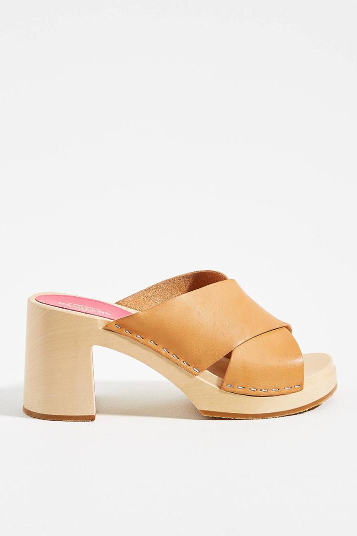 Swedish Hasbeens Annette Clog Sandals