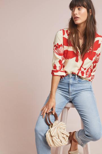 Nice Things Poppy Buttondown