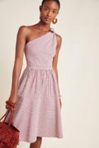 Gal Meets Glam Martha One-shoulder Mini Dress