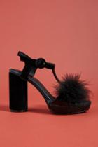 Gioseppo Pommed + Glittered Platform Heels