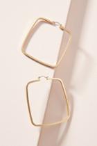 Anthropologie Fernanda Square Hoop Earrings