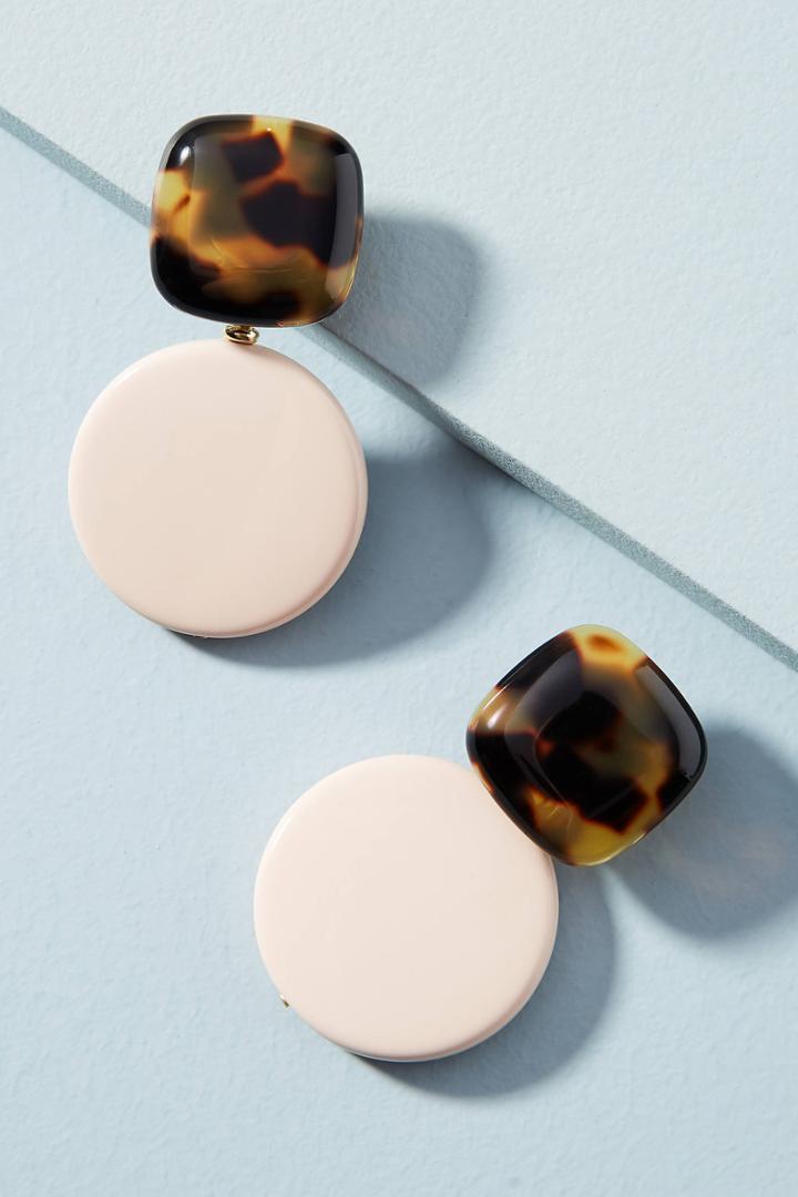 Rachel Comey Arc Tortoise Drop Earrings