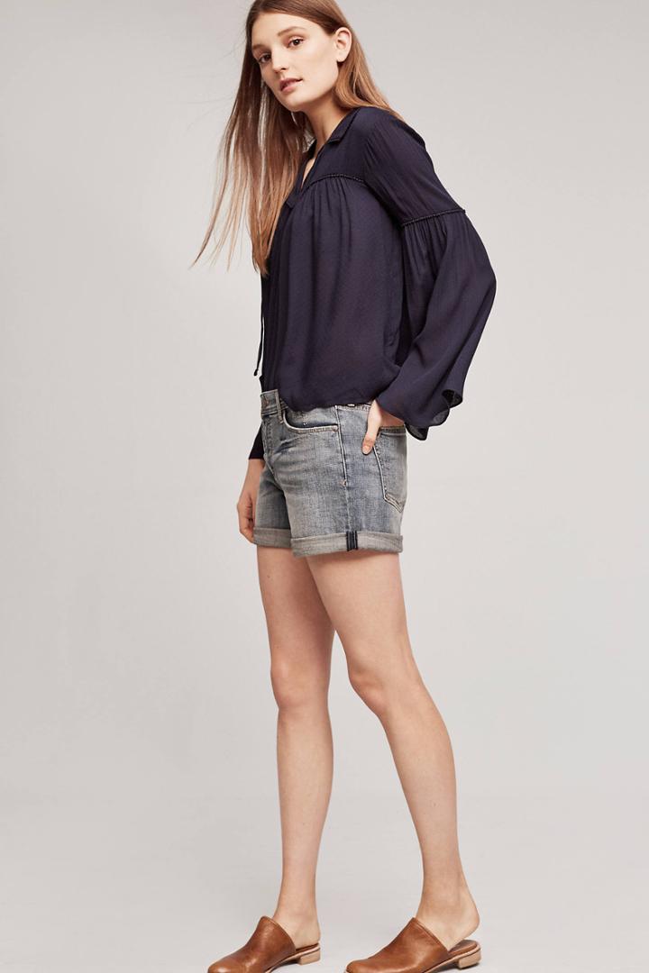 Pilcro Hyphen Mid-rise Denim Short