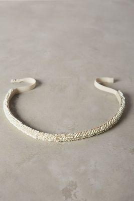 Anthropologie Shimmered Ishani Belt