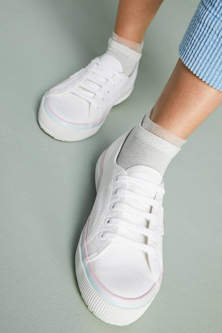Superga Foxing Striped Sneakers