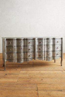 Anthropologie Hand-embossed Six-drawer Dresser