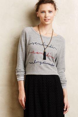 T.la Longhand Pullover