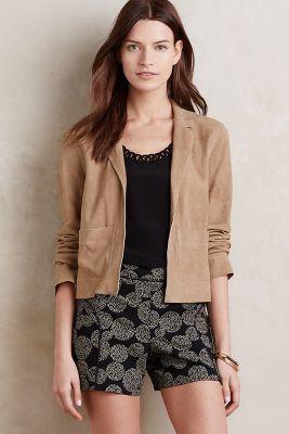 Jakett Washed Suede Jacket