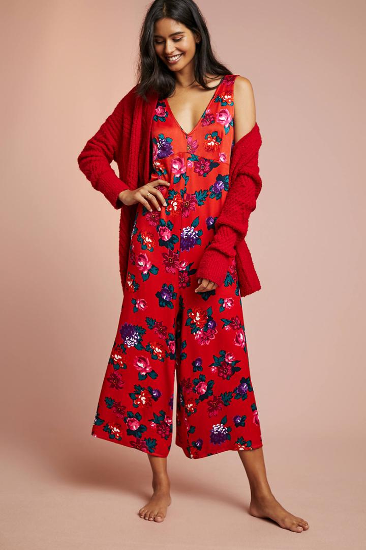 Floreat Rose Sleep Jumpsuit