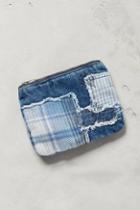 Cloth & Stone Patchwork Denim Pouch