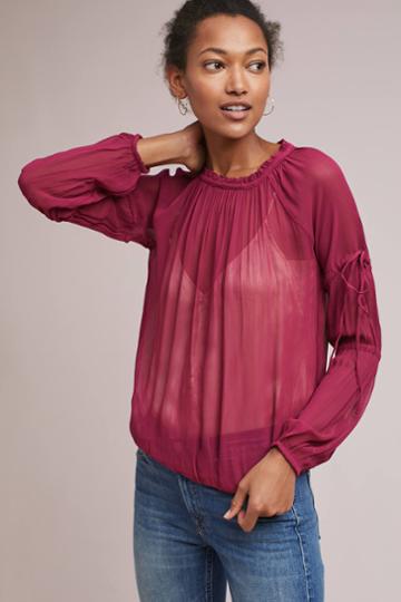 Corey Lynn Calter Ruched Top