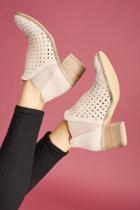 Silent D Omirna Perforated Chelsea Booties