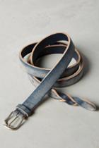 Anthropologie The Blues Leather Belt